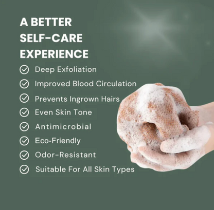 African Exfoliating Net Sponge