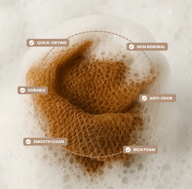 African Exfoliating Net Sponge