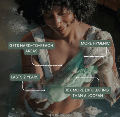 African Exfoliating Net Sponge